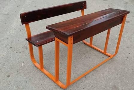school desk , school bench, iron desk , school furniture,