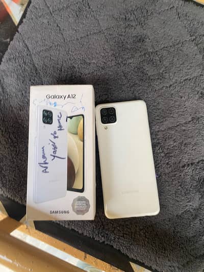 Samsung A12 used 10/10 condition