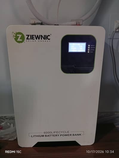 zewnic lithium battery 5kw plus 6kw inverter FMS POWER