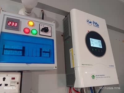 zewnic lithium battery 5kw plus 6kw inverter FMS POWER