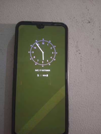 Mobile Panel LG V60, thinQ, have shade and spot on top