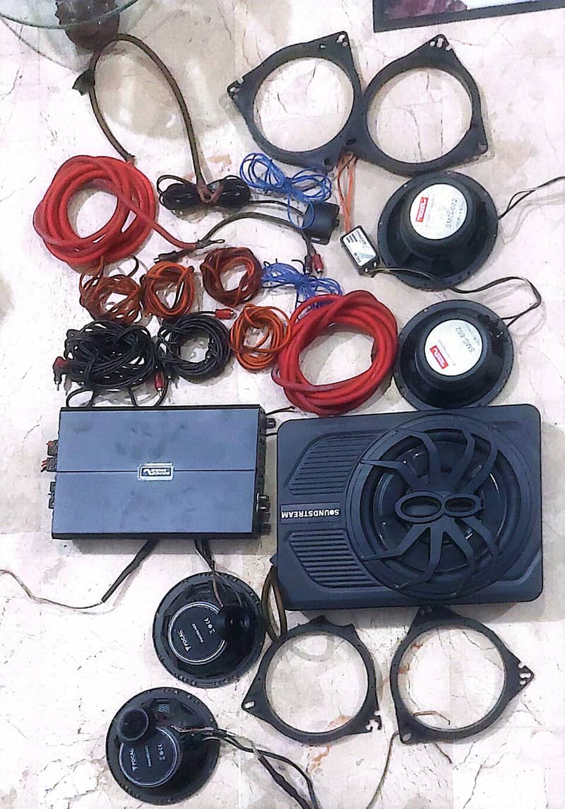Car Ka Full Sound System For Sale. Base Tube Wala, Karachi . - Audio ...