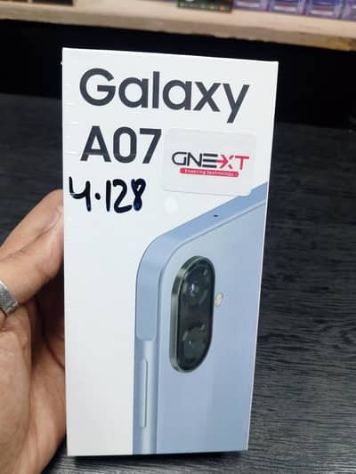 Samsung A 07 | 4GB 128GB | PTA APPROVED | BOX PACK | In Stock