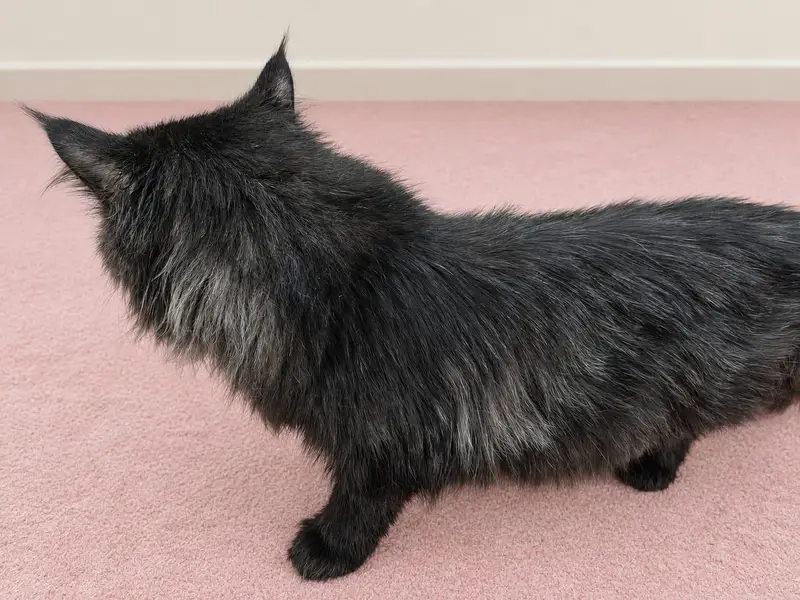 Persian male black cat — photo 3
