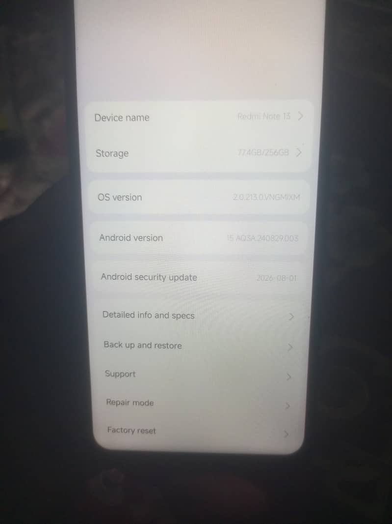 Xiaomi Redmi Note 13 6