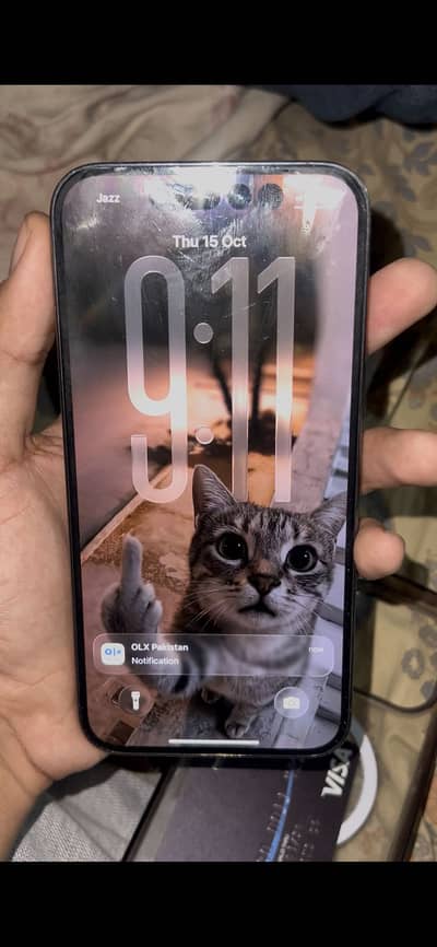 IPhone 14 Pro Max factory sim gltich sim chal rahi hay bnd nhi ho
