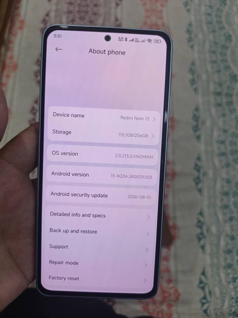 Xiaomi Redmi Note 13 Full Box 2