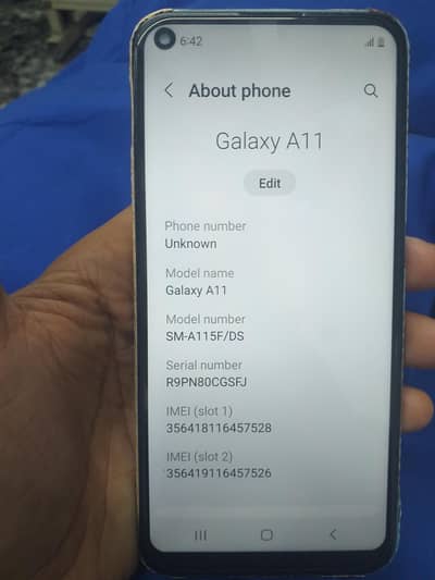 Samsung Mobile A11