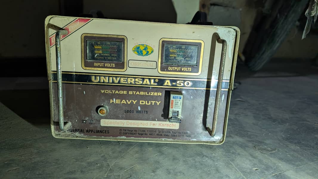 Universal Voltage Stabilizer 3