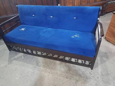 5 seater wooden sofa set