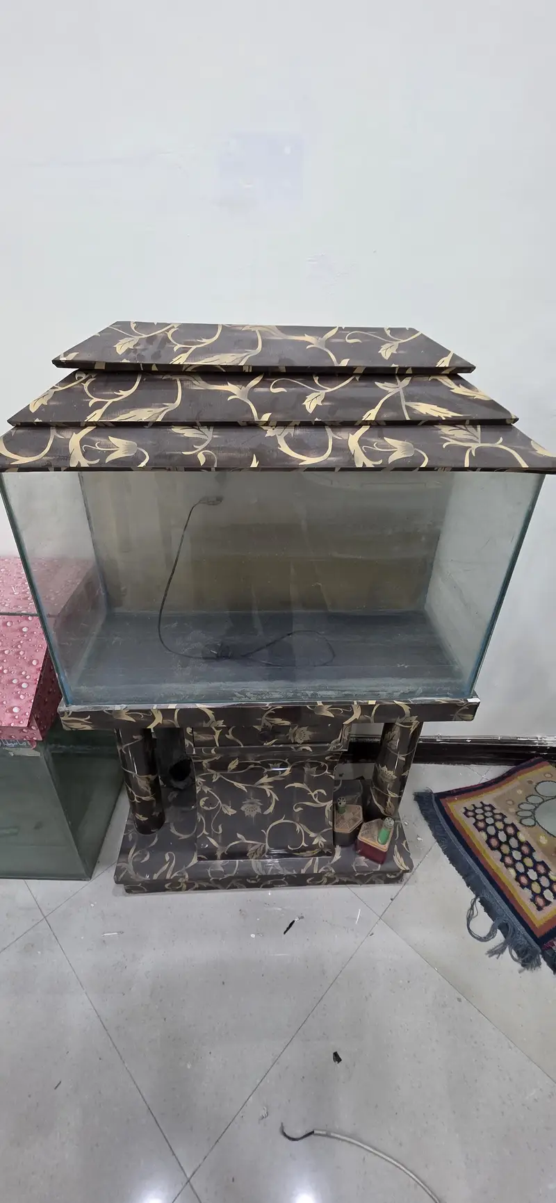 aquarium for sale 2.5ft and 5ft and discuss fish single — photo 5