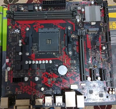 Asus B450m dragon Mother board execelent condition