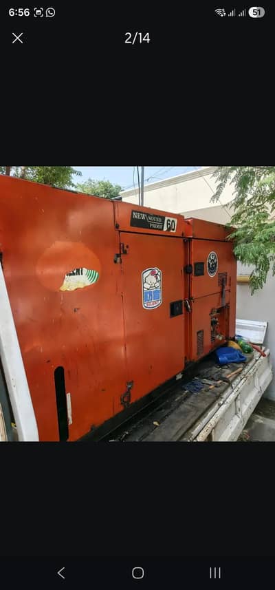DENYO 60 KVA GANRETOR HINO ENGINE GOOD CONDITION