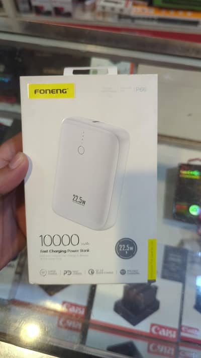 Foneng 10,000mah 22.5w pd charging power bank 03249107656