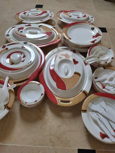 Dinner Set full New 72 pieces