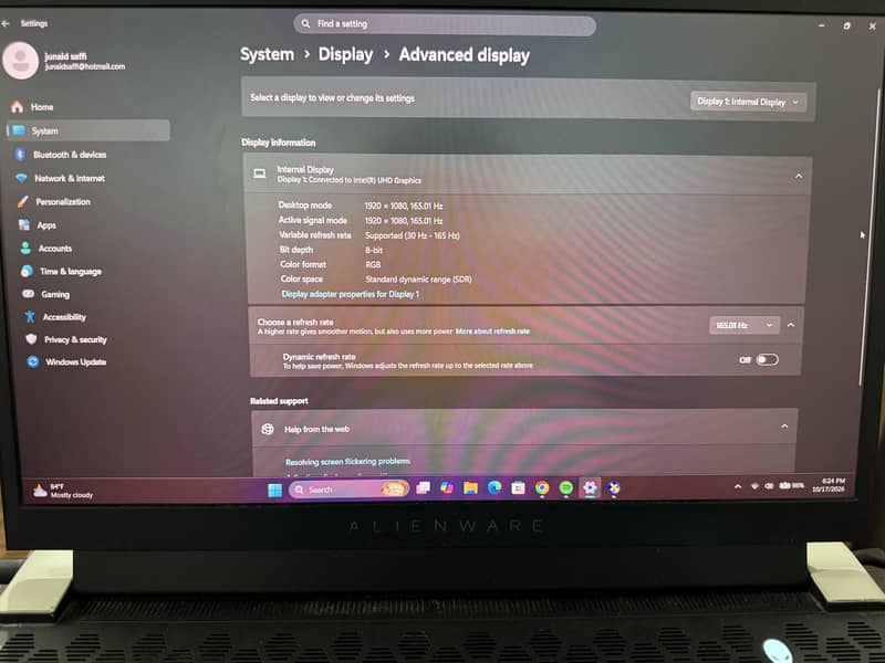 Alienware X15 R1 3