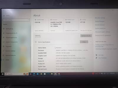 Lenovo Core i5 7th Gen Laptop – 8GB RAM, 512GB SSD