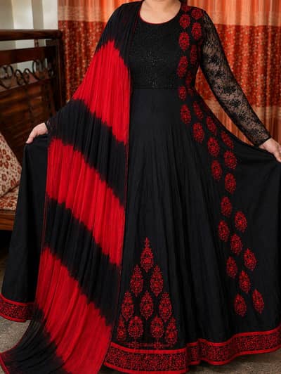 3 piece ready to wear frock