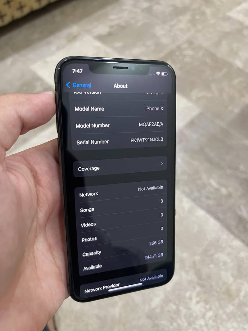 Apple iPhone X 256 3
