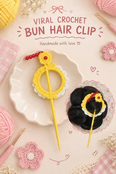 bun hair clip