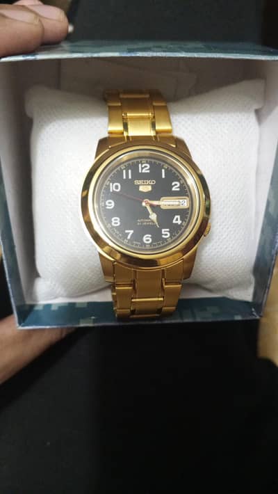 Seiko 5 Automatic 21 Jewels SNK366K1 Watch For Men
