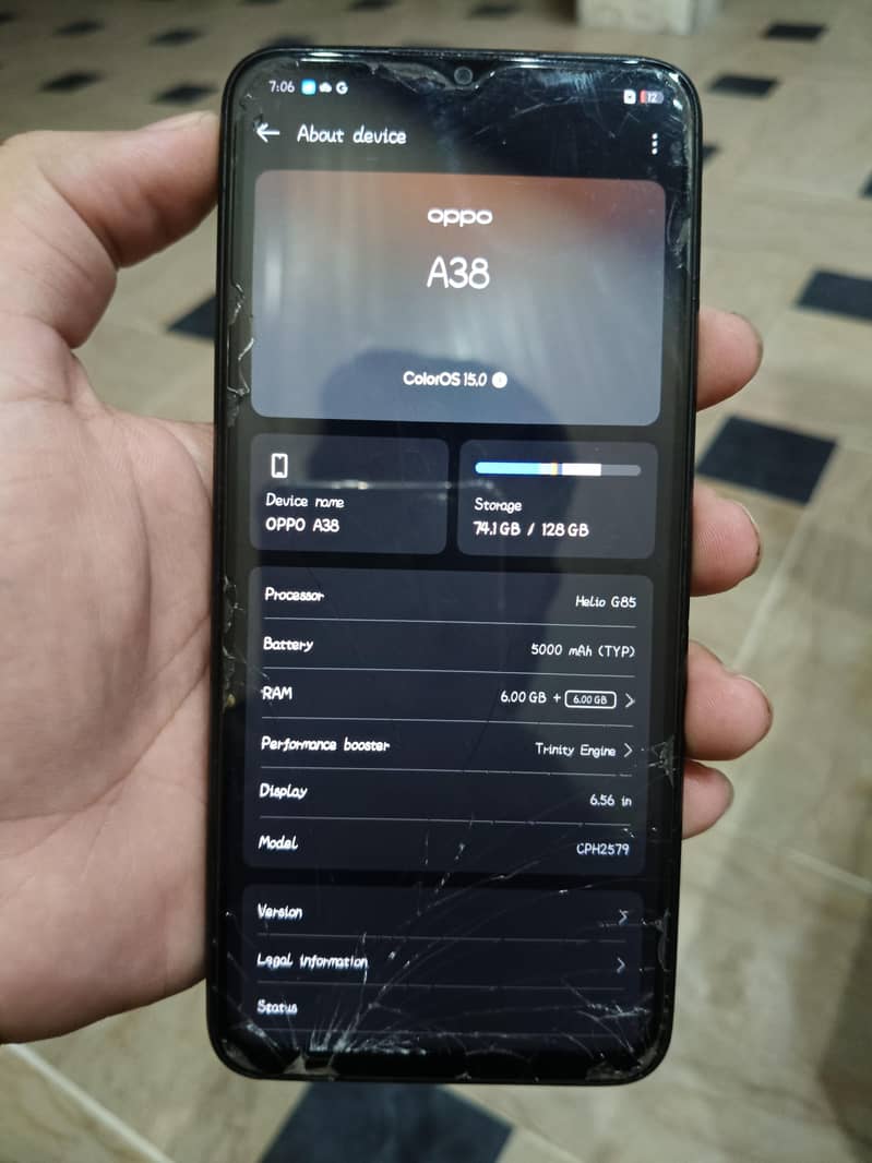 OPPO A38 0