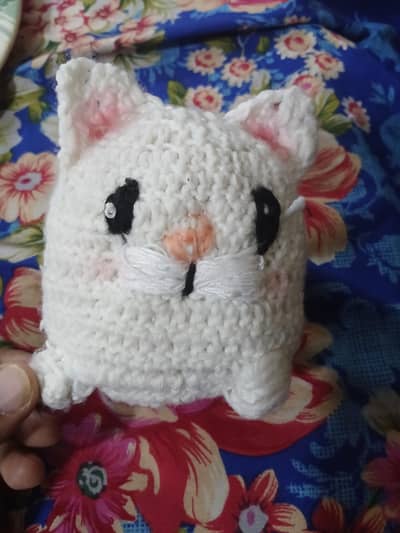 Brand New Hand Mande Woolen Key Chain