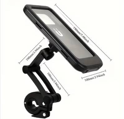 Universal Bike Mobile Holder - 360 Rotation - Strong Grip