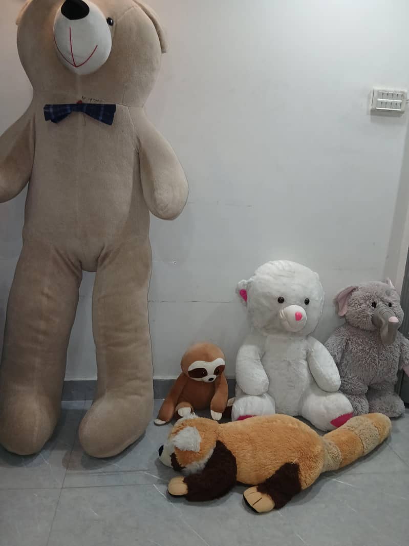 Five stuff toys 1