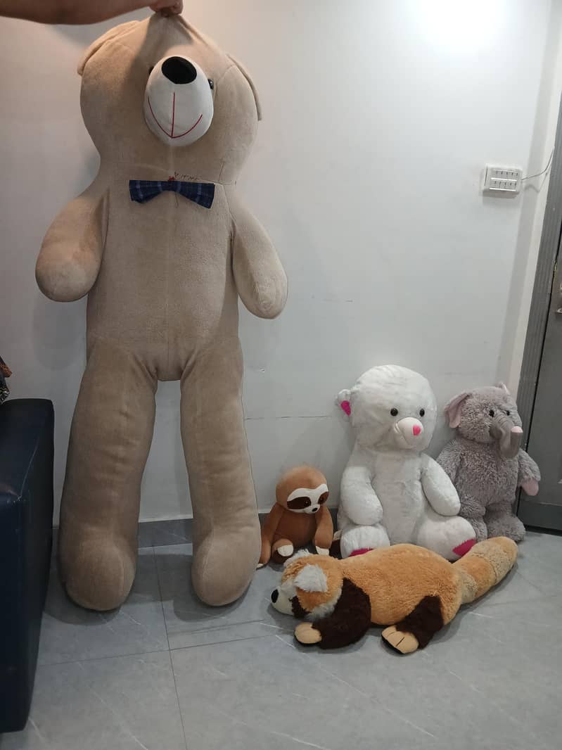 Five stuff toys 2