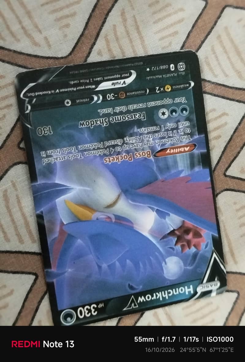 Original pokemon cards 16