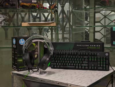 HP Gaming Combo Keyboard & Headset | Rs. 6,500