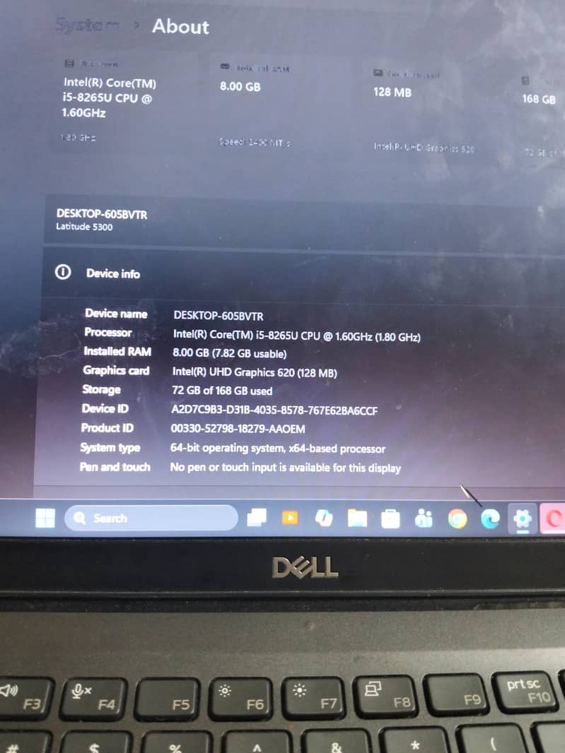 Dell laptop i5 6