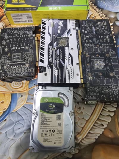 3 card ha jo repair ho jaa ga or 2tb ki hard ha jis ki health 92 ha