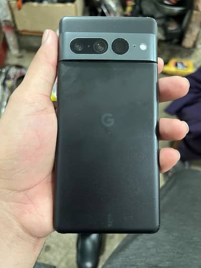 Google Pixel 7 Pro. Obsidian Black Color. 12/128 GB. Official PTA.
