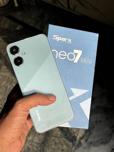 sparx neO 7 ultra 6gb 128gb with box exchange possible 03064178199