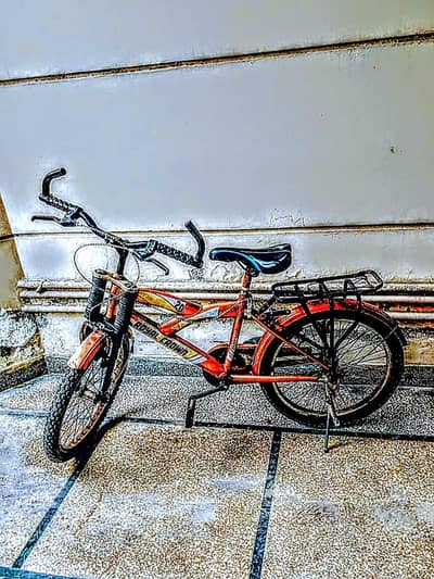 Bicycle are in sale only RS 6,500 hight 22 inch
