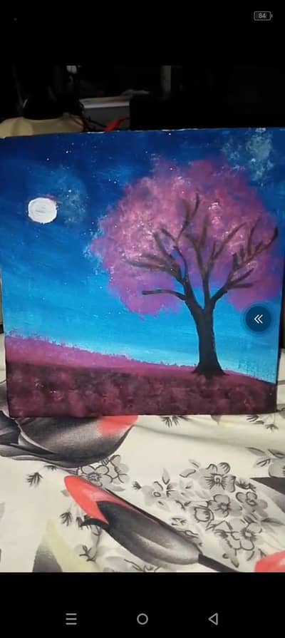 painting peacefull view