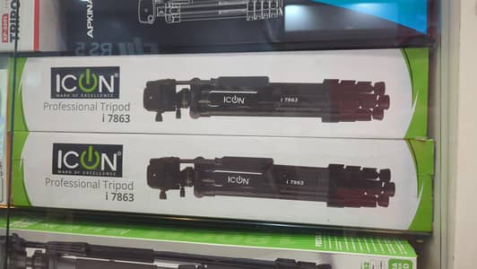 icon 7863 hydrolic head tripod iPhone stand mobile stand 0324-9107656