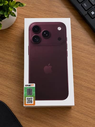18 Pro 256GB PTA Burgundy Urgent Sale