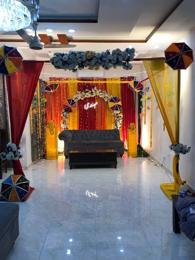 Mehndi Decoration, Mehndi Event Decoration, Mehndi Night Decoration