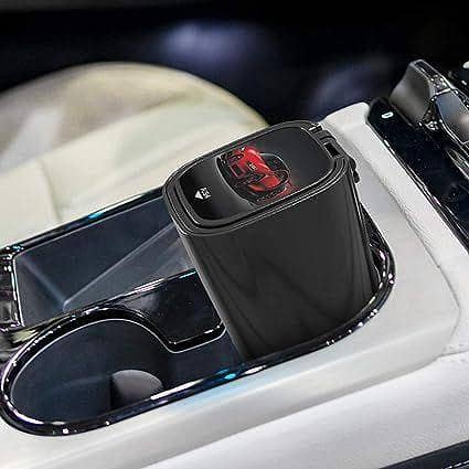 Portable Car Ashtray – Universal Cup Holder Ashtray for Cars | Smoke & Odor Control