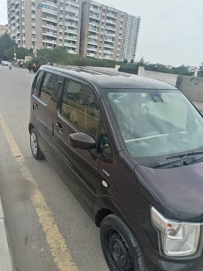 Susuki wagon r Japanese 2018 FZ hybrid model auction sheet rating 4.5