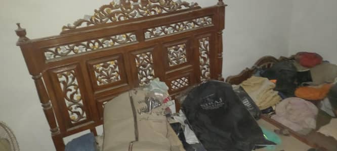 Premium solid wood bed