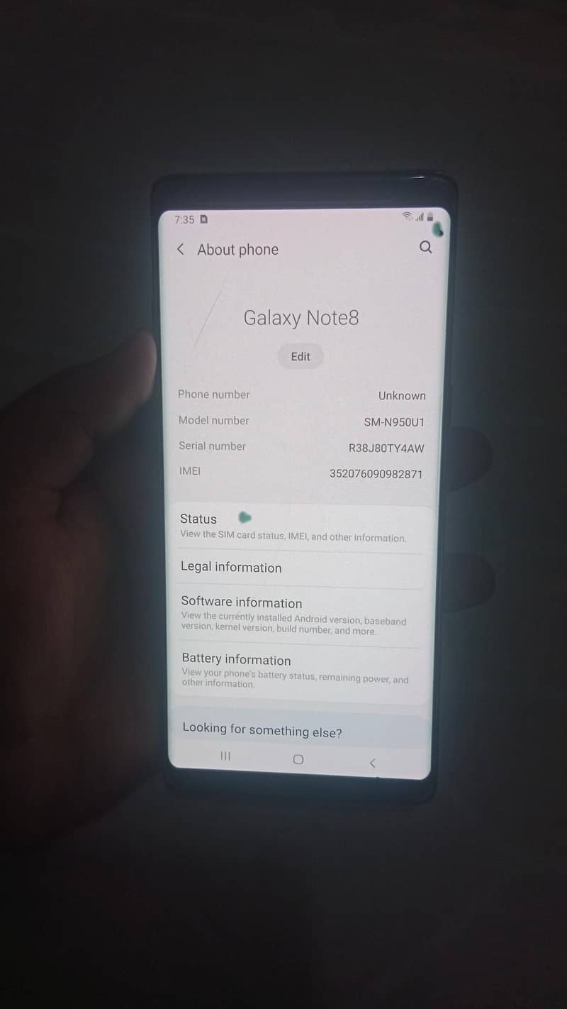 Samsung Mobile Note 8 2