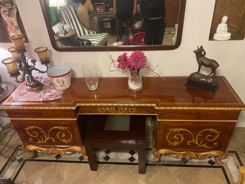 solid wood side board/Console table 0