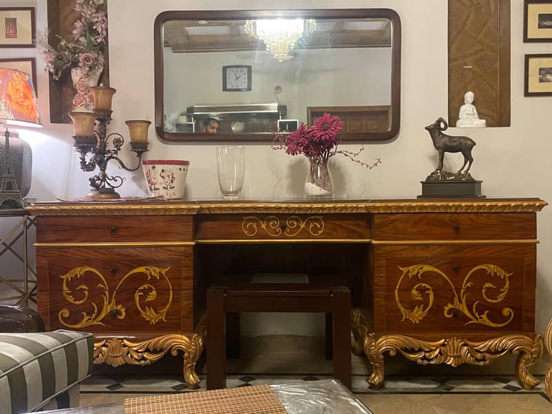 solid wood side board/Console table 1