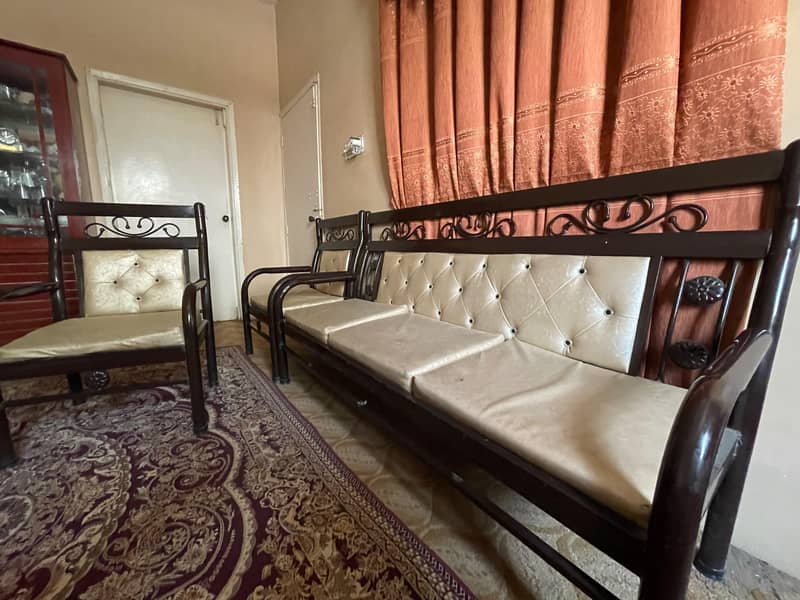 Sofa set metal 4