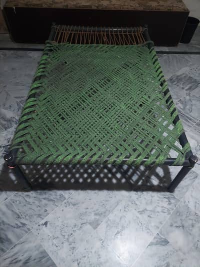 Solid Iron charpai with costly Sooter