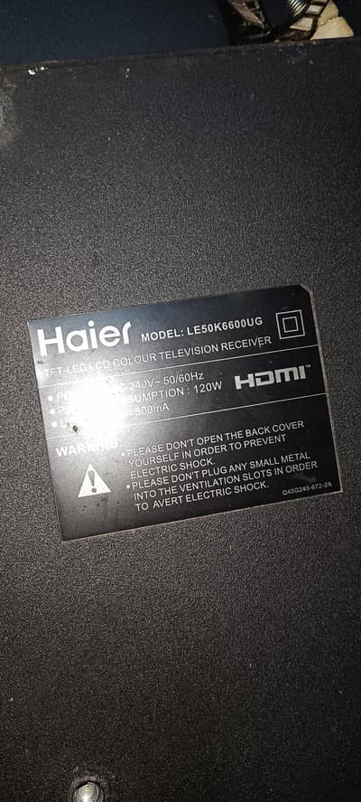 original Haier LCD
